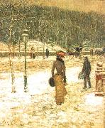 Childe Hassam New York Street china oil painting reproduction